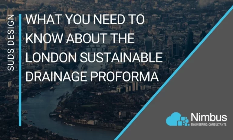 What You Need to Know About the London Sustainable Drainage Proforma